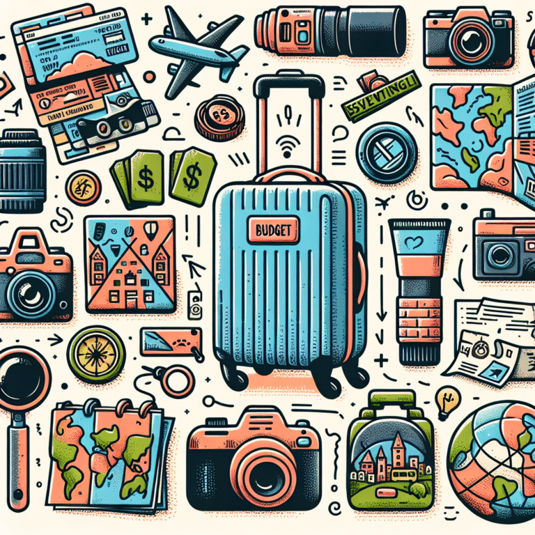 travel checklist for low-cost vacations