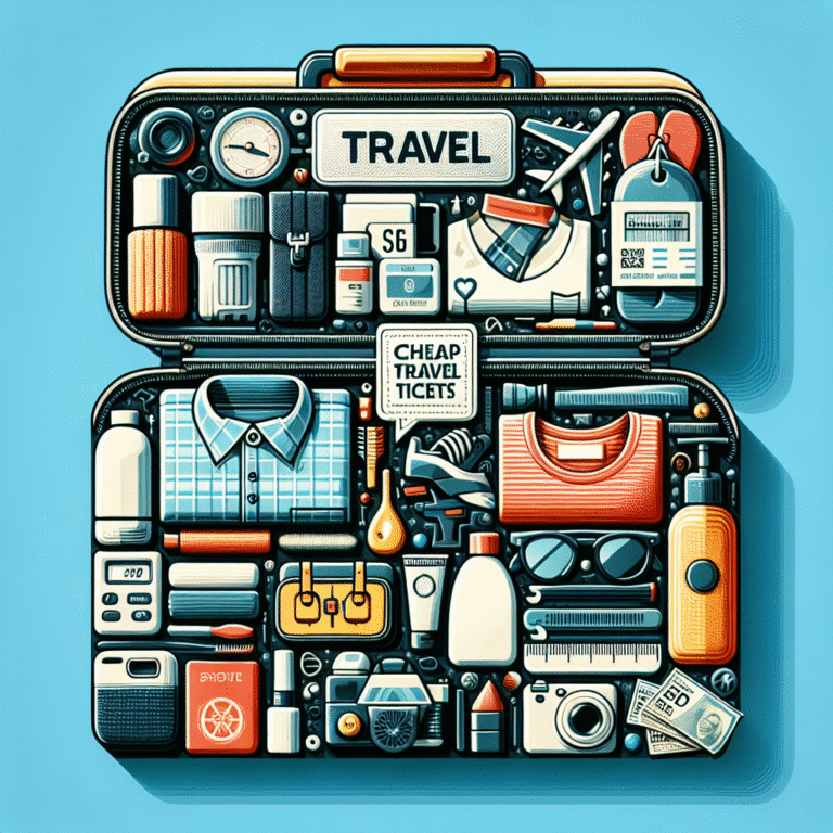 travel packing tips for low-cost trips