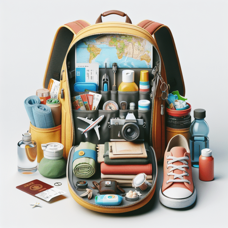 packing smart for budget adventures